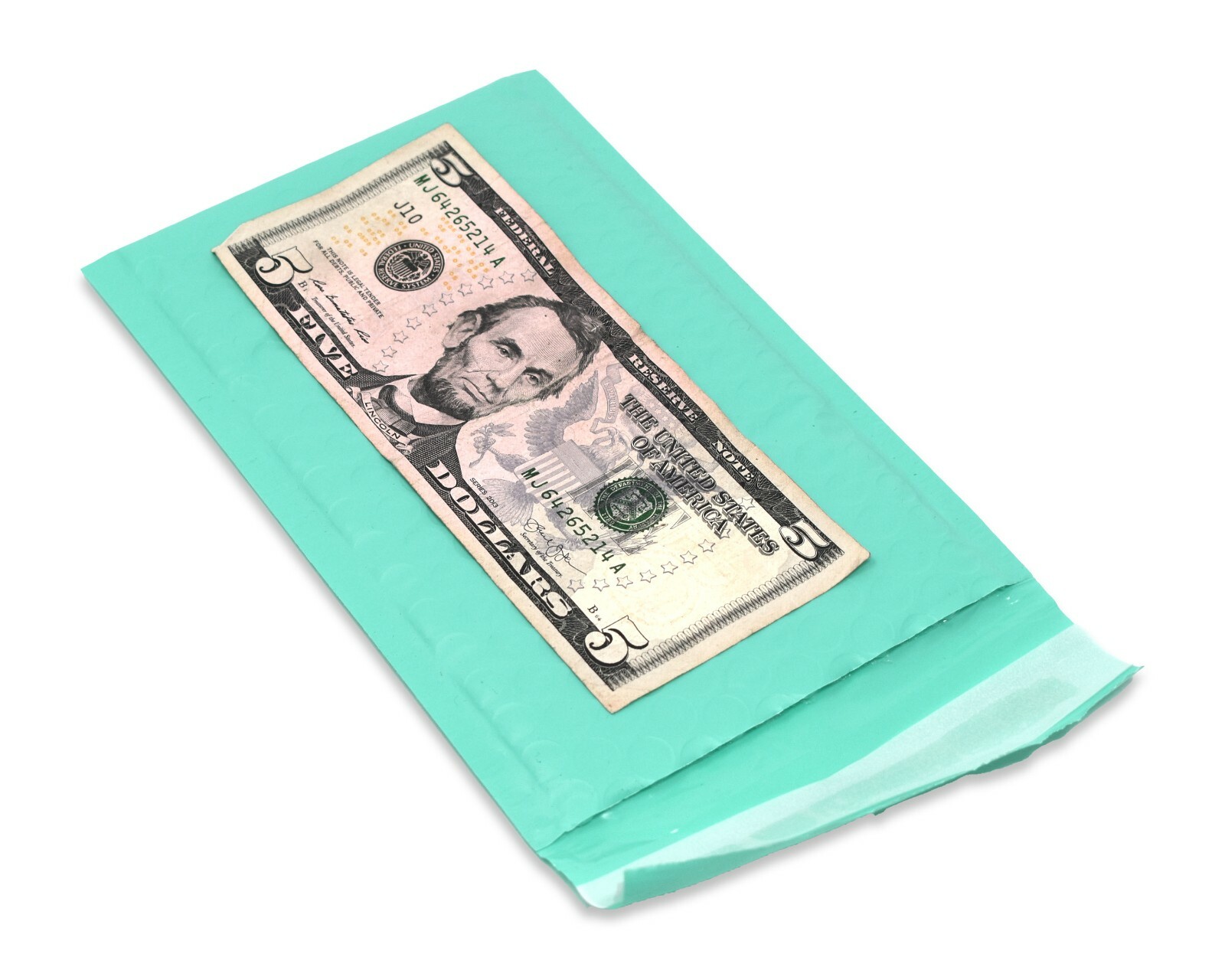 4×8, 6×10, 8×12, 10×15, 14×20 Cyan Aqua Mint Colored Poly Bubble Mailers!