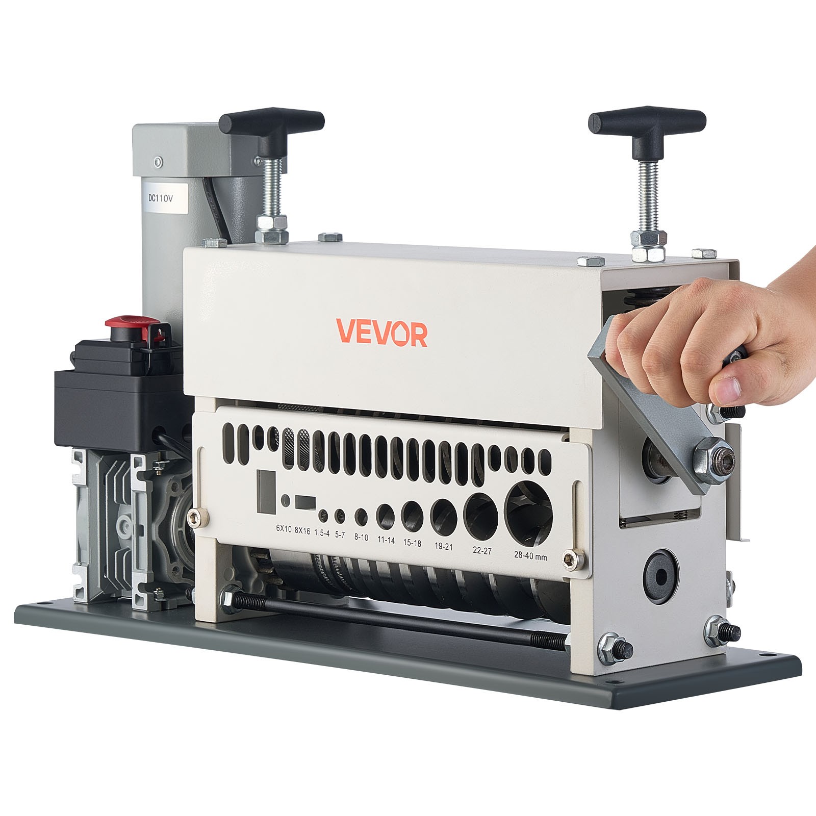 VEVOR Electric Wire Stripper Automatic Stripping Machine 0.06-1.57 in 370W Motor
