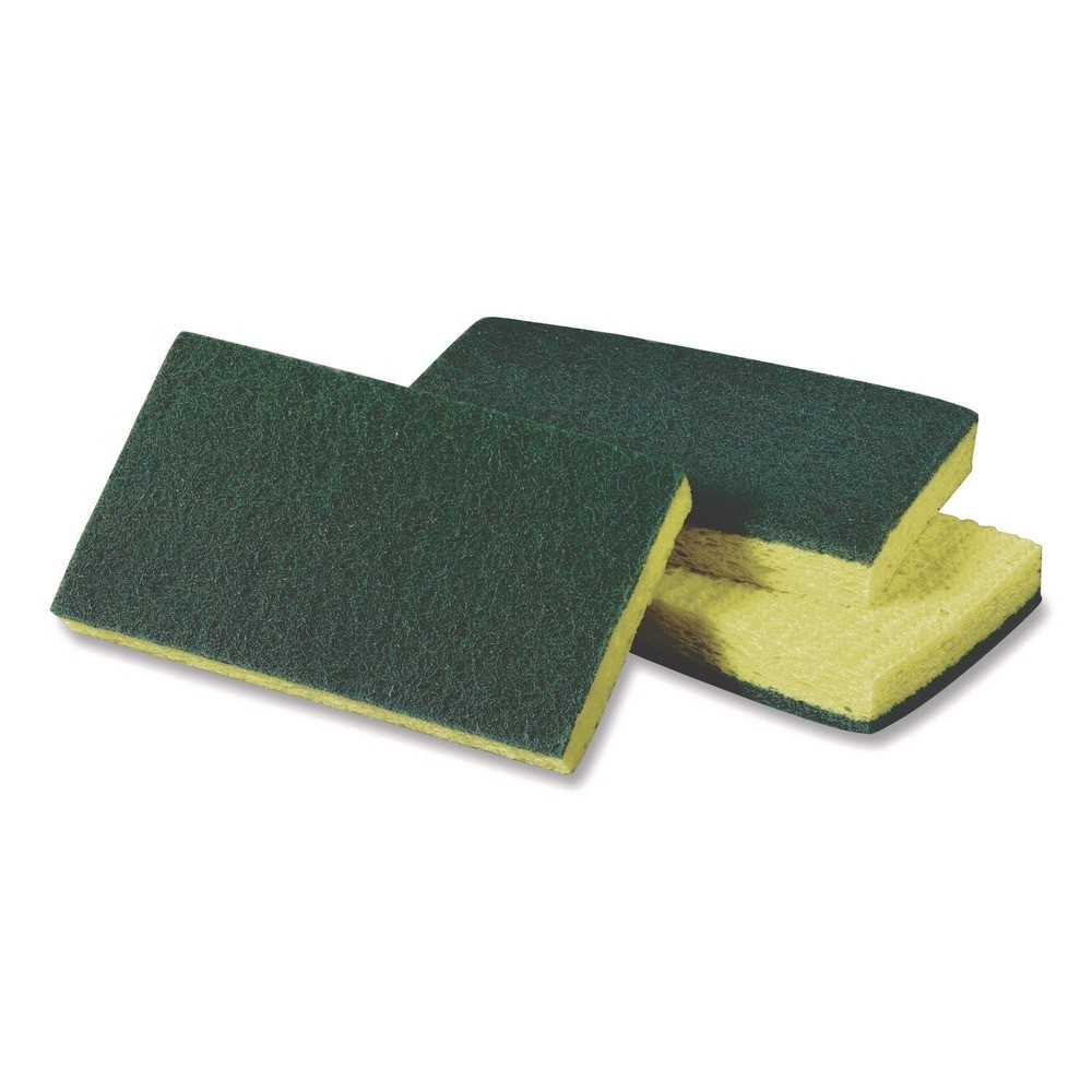 Scotch-Brite PROFESSIONAL 74CC 3.6 in. x 6.1 in. Sponge – YL/GN (10/PK) New