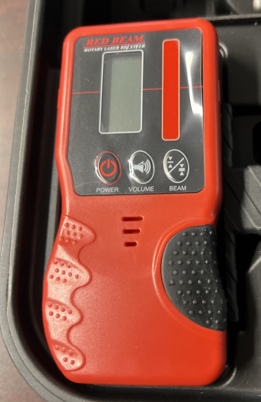 VEVOR Rotating Laser Level 984ft 300m Self-Leveling Red LRE204 NEW OPEN CASE