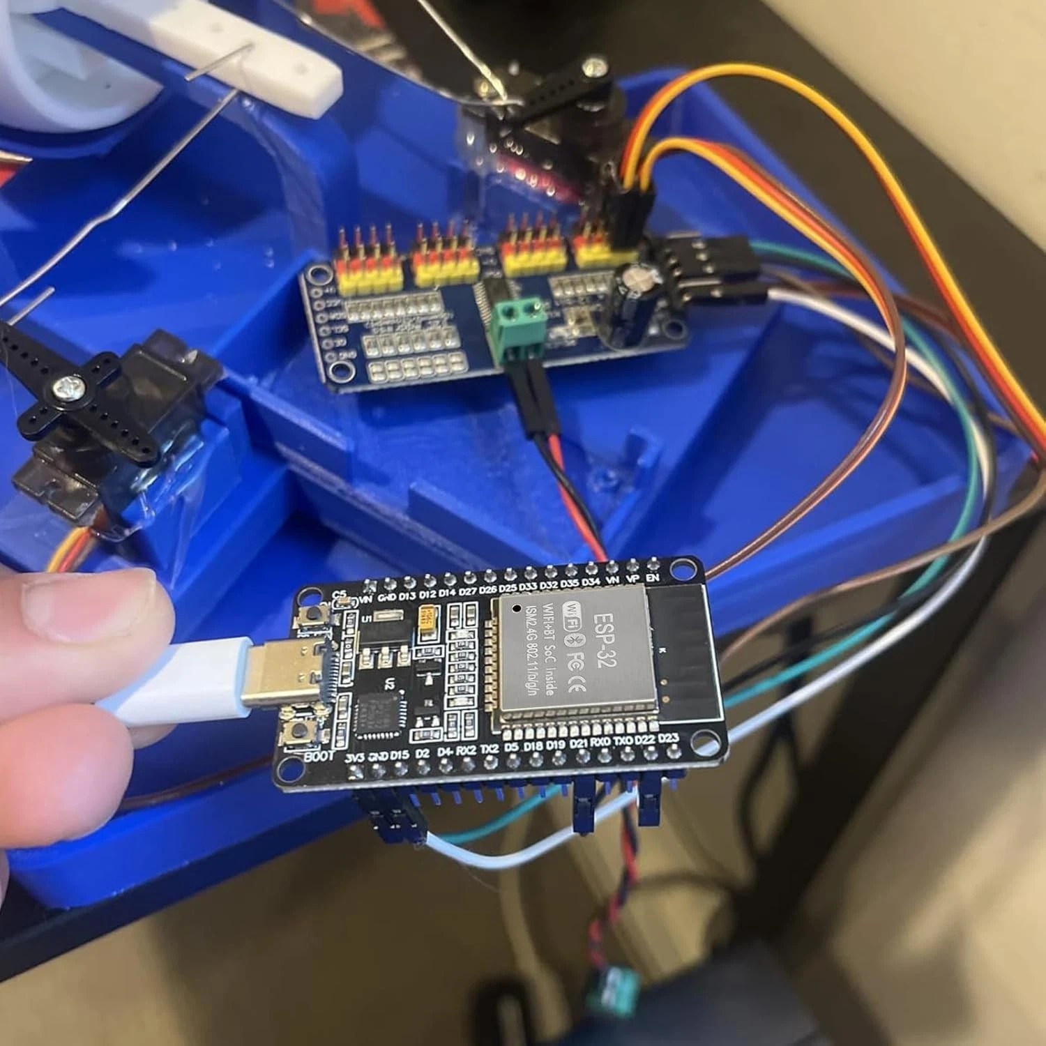 ESP32 ESP-WROOM-32 Wifi and Bluetooth Development Board, 38-Pin, with USB Type-C