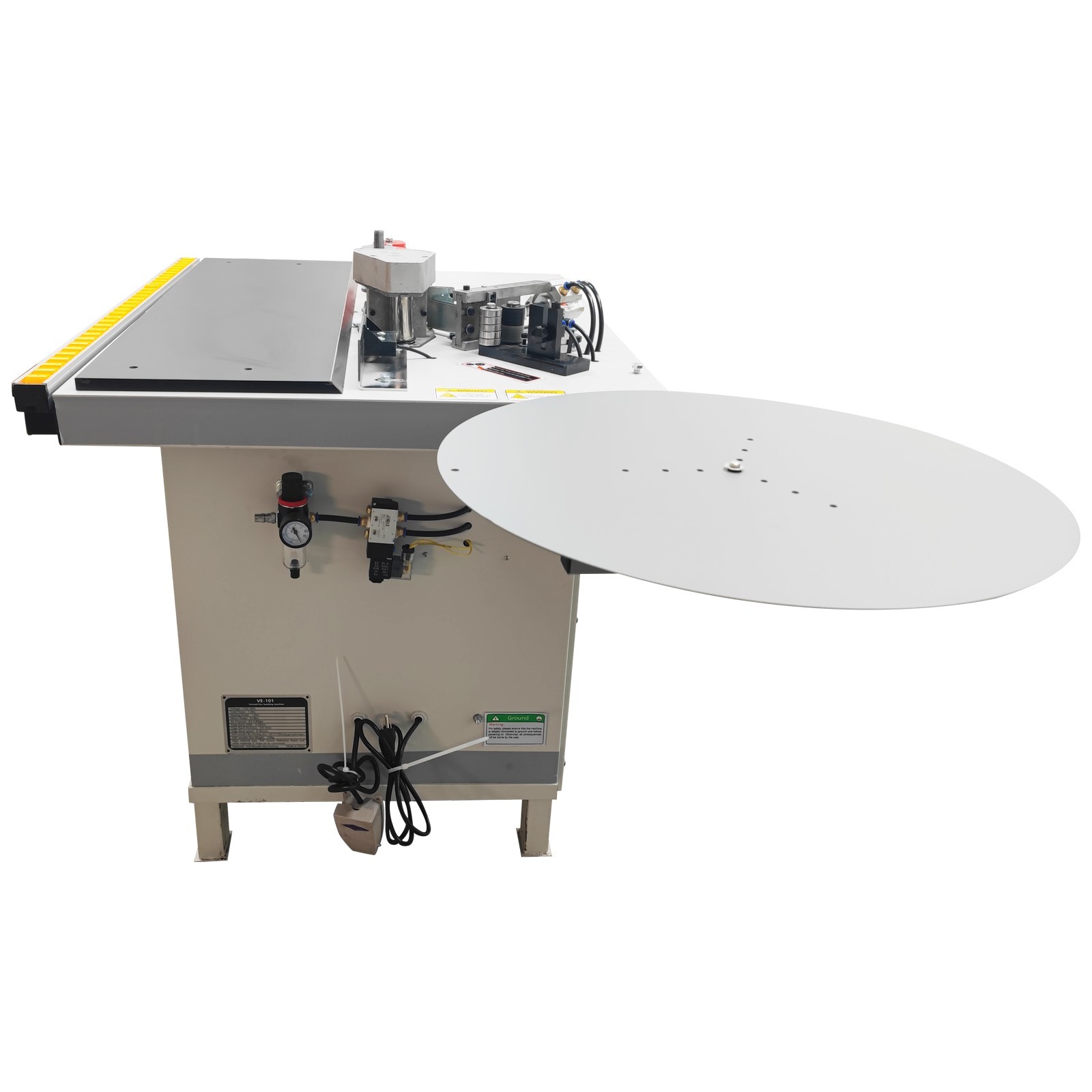 Automatic Straight Curved Line Edge Banding Machine Auto Strip Breaking 110V