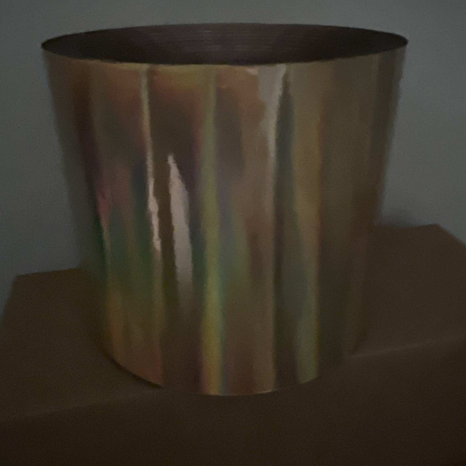 Gold Holographic Hot Stamping Foil – No Pattern