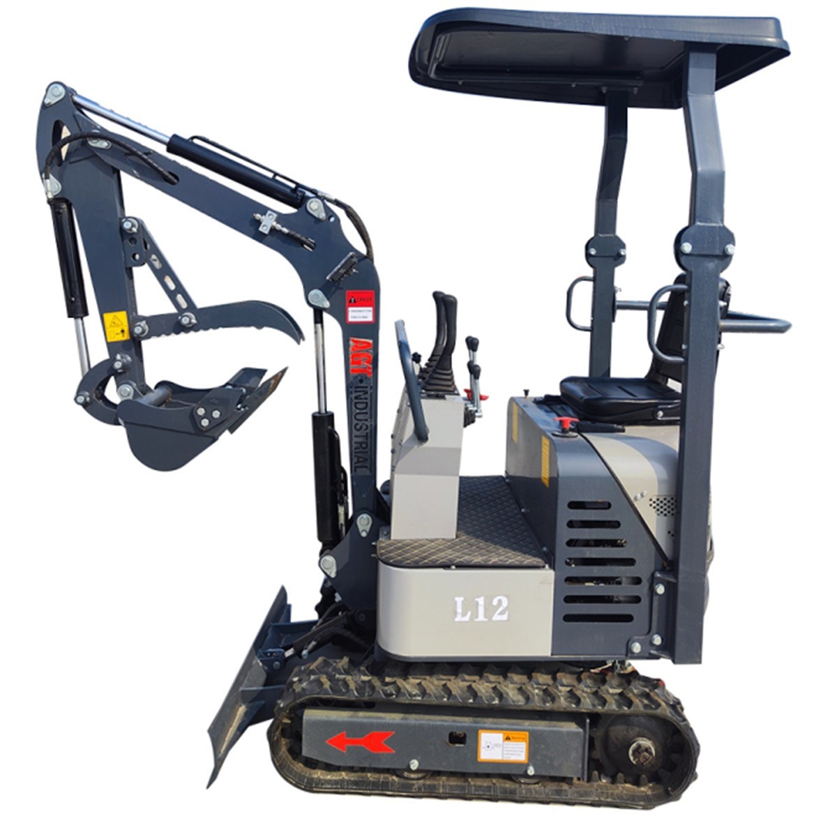 AGT Mini Excavator 900KG Tracked Crawler Digger 13.5HP Briggs & Stratton Engine