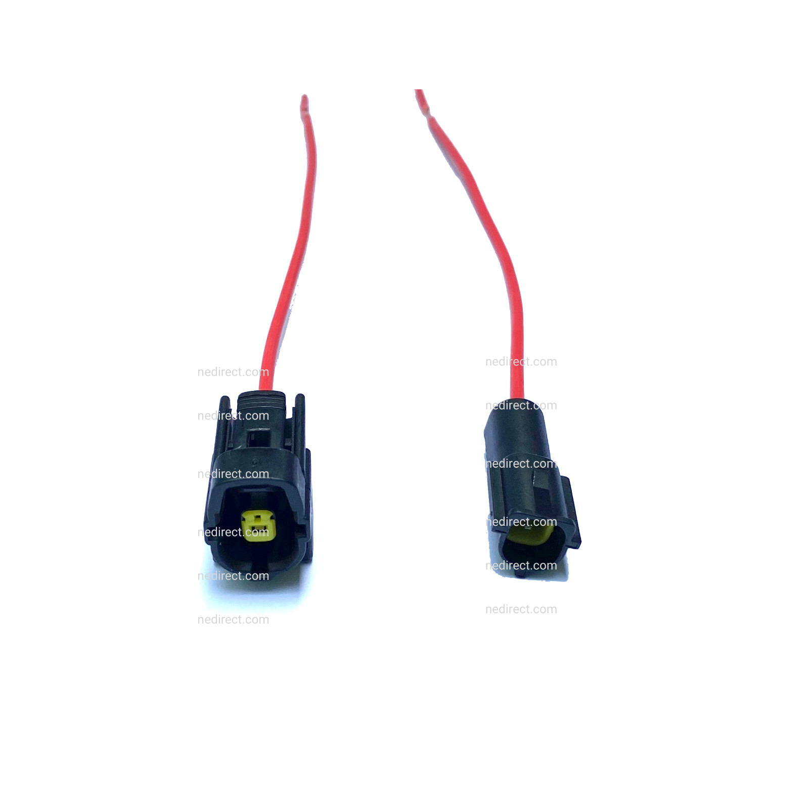 6″ ASSEMBLED WATERPROOF 1 PIN ELECTRICAL 1.8MM AWG WIRE CONNECTOR PLUG
