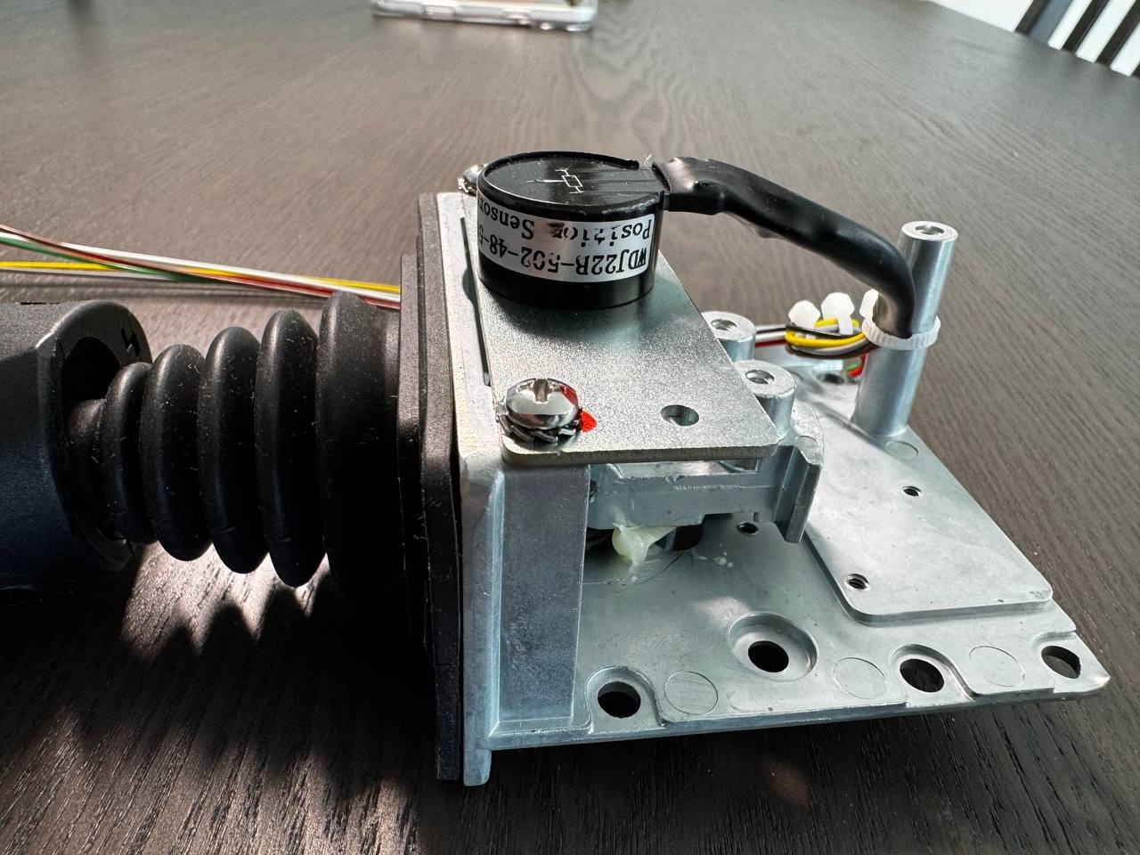 Industrial Hall Effect Joystick Controller MDJ22B-R5C2-48-4 P/N 162161 Trigger