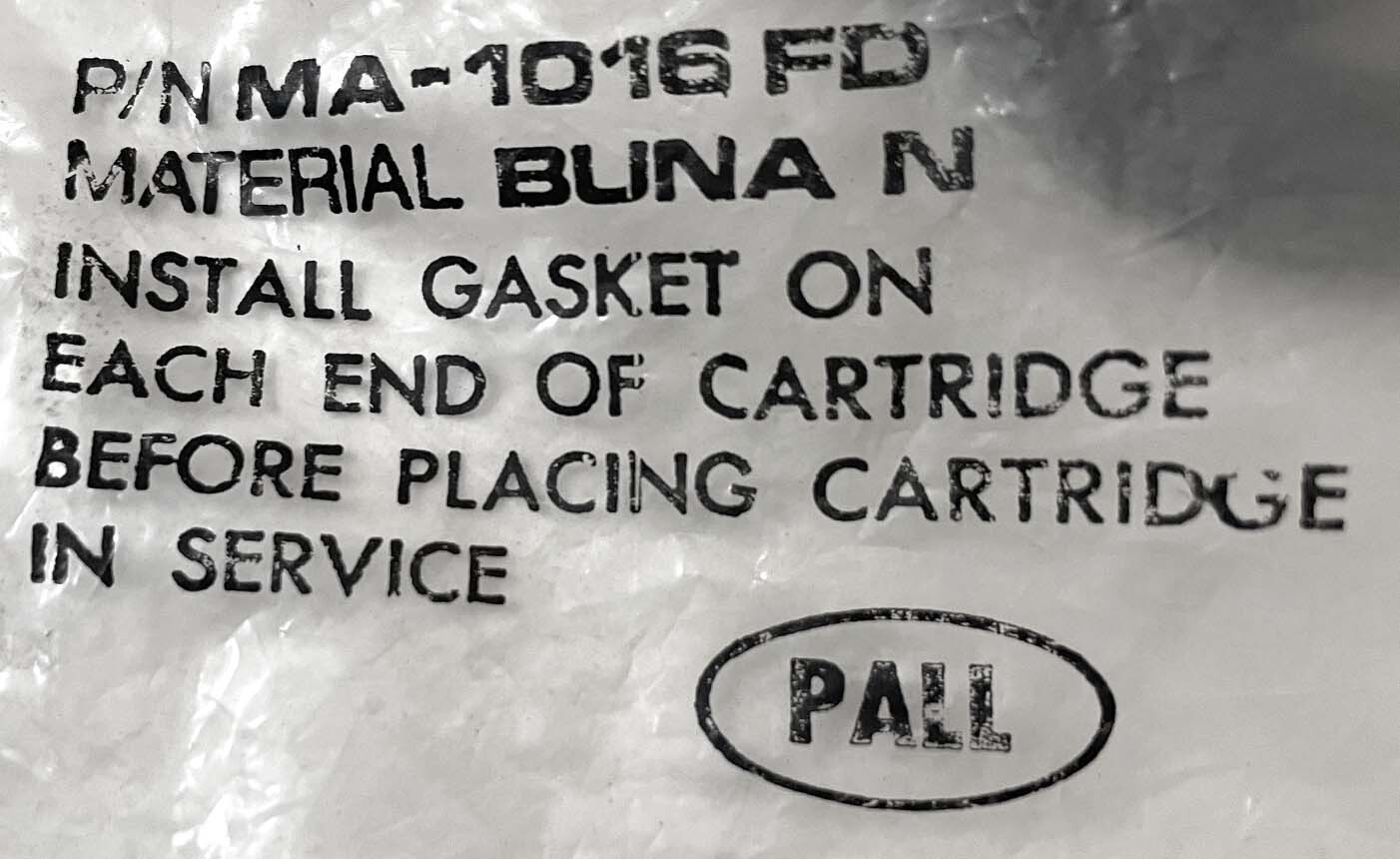 Pall Buna N Gasket Set of 2 MA-1016FD 1″-ID 1.75″-OD