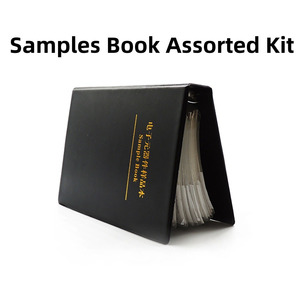 SMD/SMT Resistors/Capacitors 0201/0402/0603/0805/1206 Samples Book Assorted Kit