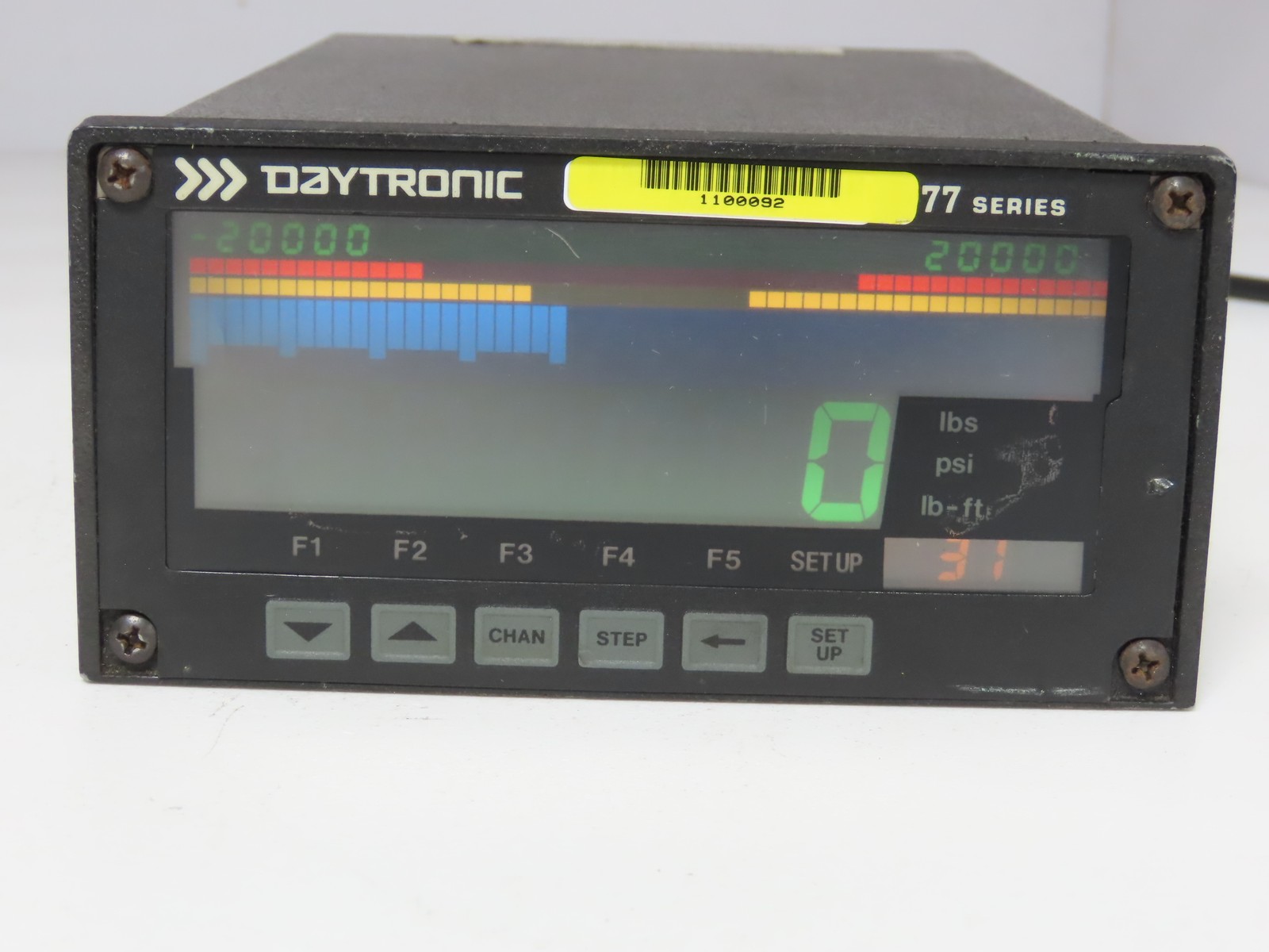 Daytronic 4077 Single Channel 77 Series Meter Controller 110/220VAC