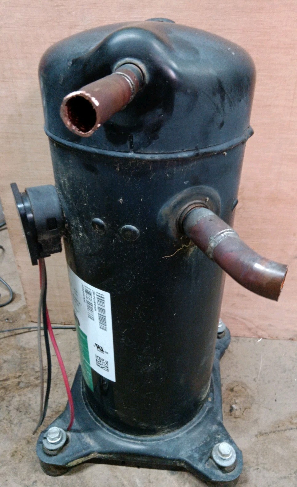 LG ABG051KAC Scroll Compressor 104161-09 Rheem USED TESTED 55-107225-03