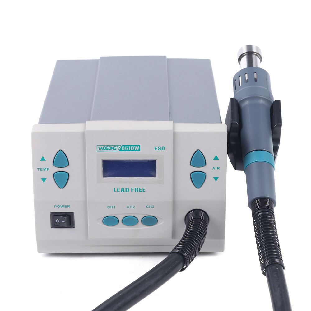 Digital Display Station Hot Air Rework Station Soldering 1000W 861DW Heat Gun
