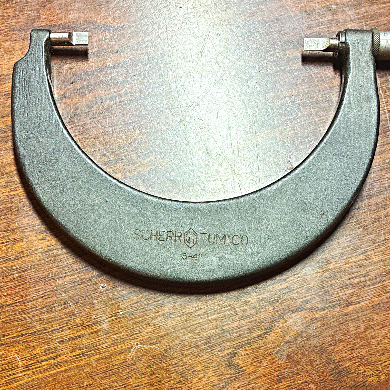 Scherr-Tumico 3-4″ Mechanical Outside Micrometer .001″ MPN 3-4″ USA