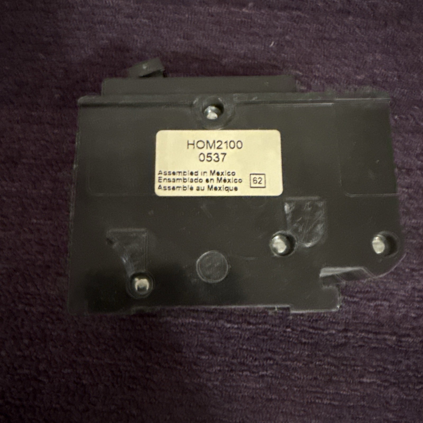 Square D HOM2100 100A (3 PACK) Miniature Circuit Breaker BRAND NEW FAST DROP OFF