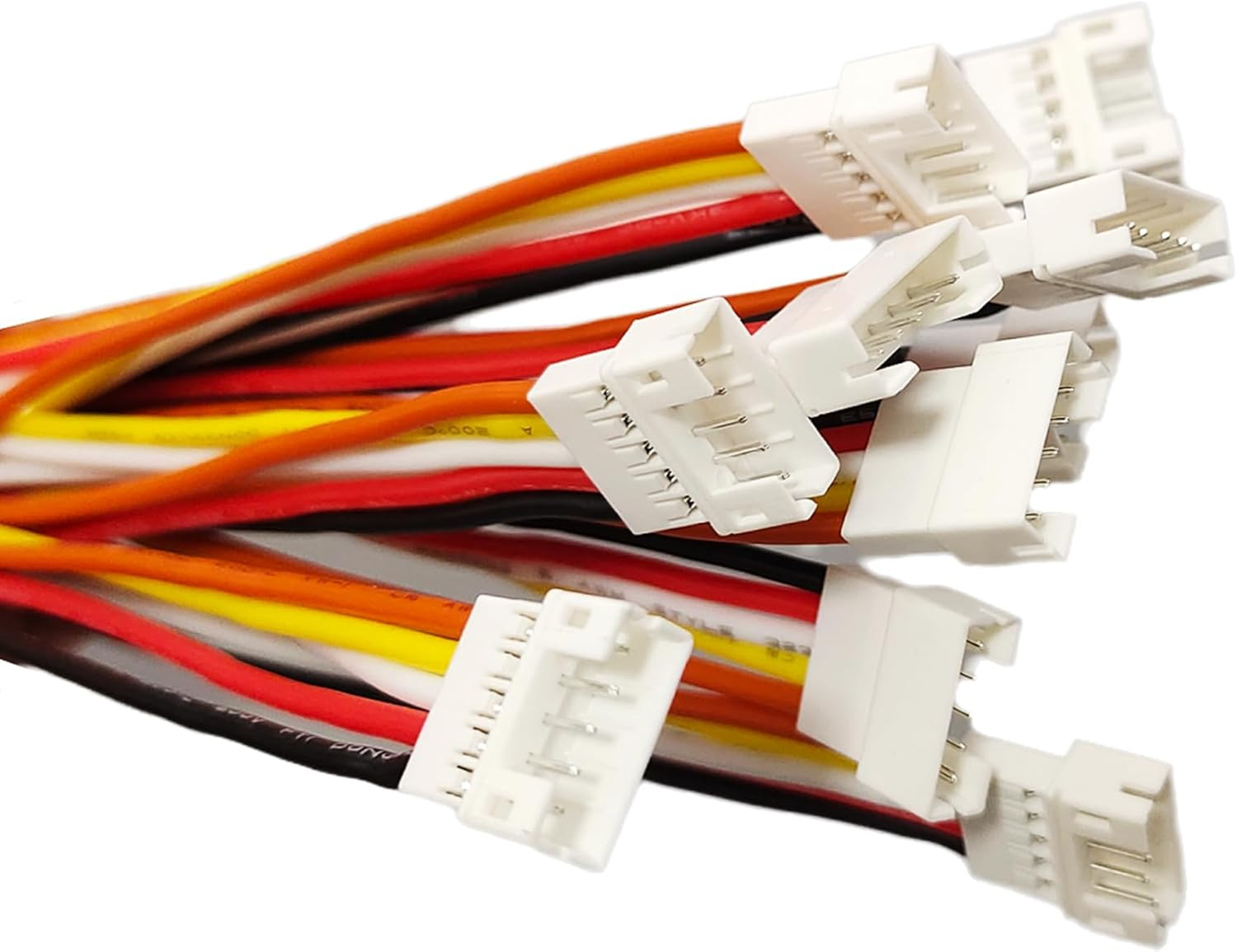 10Pairs JST PH 2.0Mm Pitch 5 Pin Male Female Connector Plug with 10Cm 22 AWG Sof
