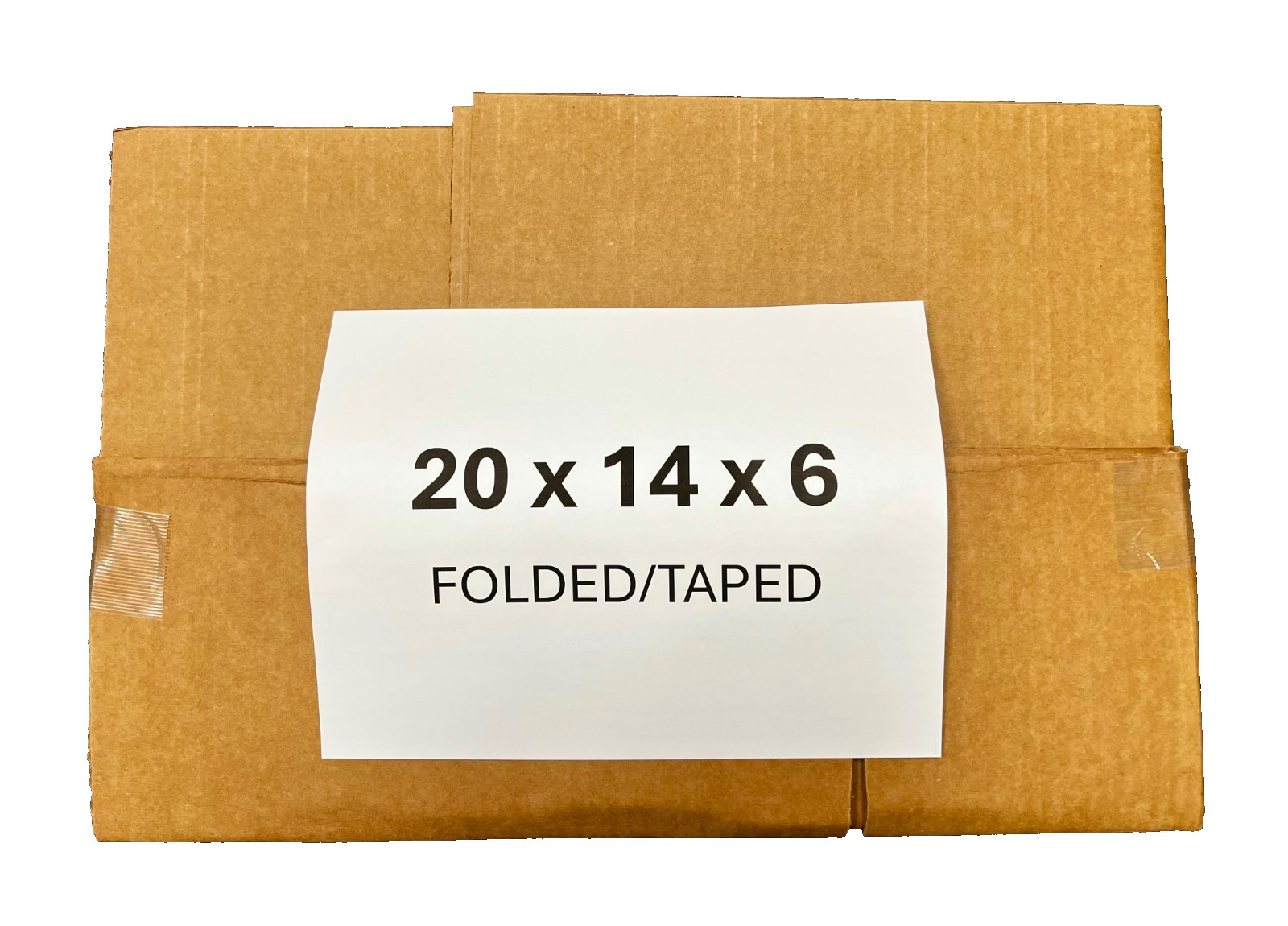 20″ x 14″ x 6″ CARDBOARD BOX – 200 lb – SINGLE BOX