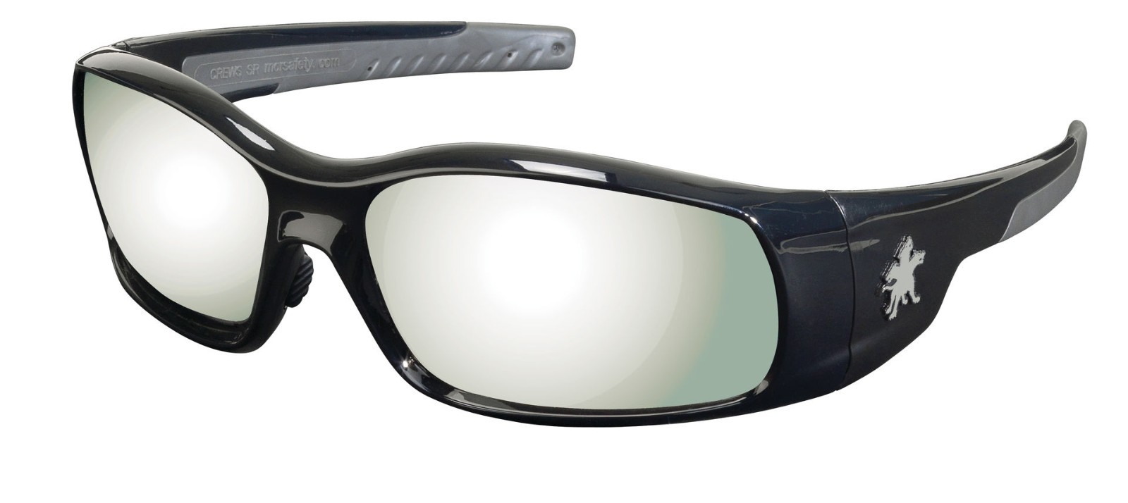 MCR Crews Swagger SR1 Safety Glasses, Sporty Sunglasses, ANSI Z87.1