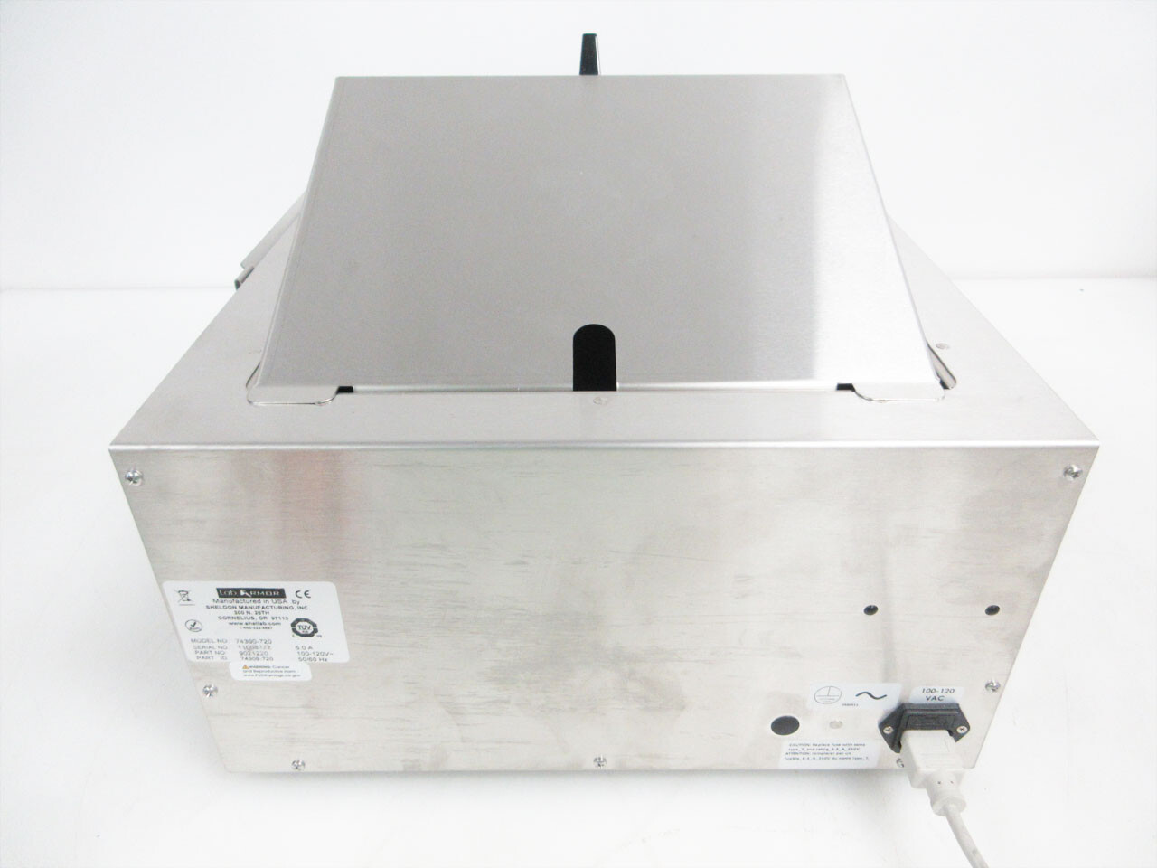 LAB ARMOR 74300-720 WATERLESS BEAD BATH 20 L CAPACITY 9021220 – NO BEADS