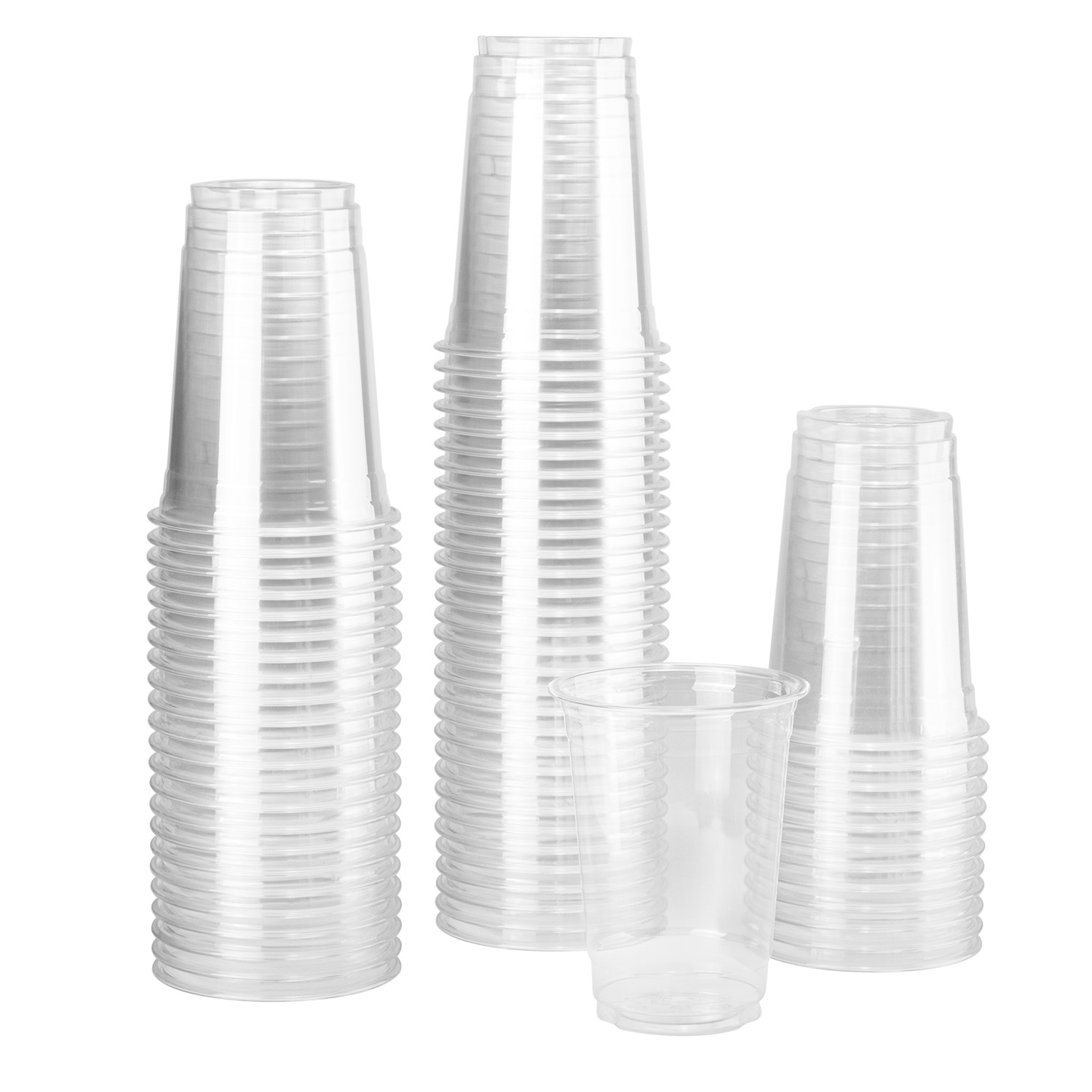 Karat 10oz PET Plastic Cold Cups (78mm) – 1,000 ct, C-KC10