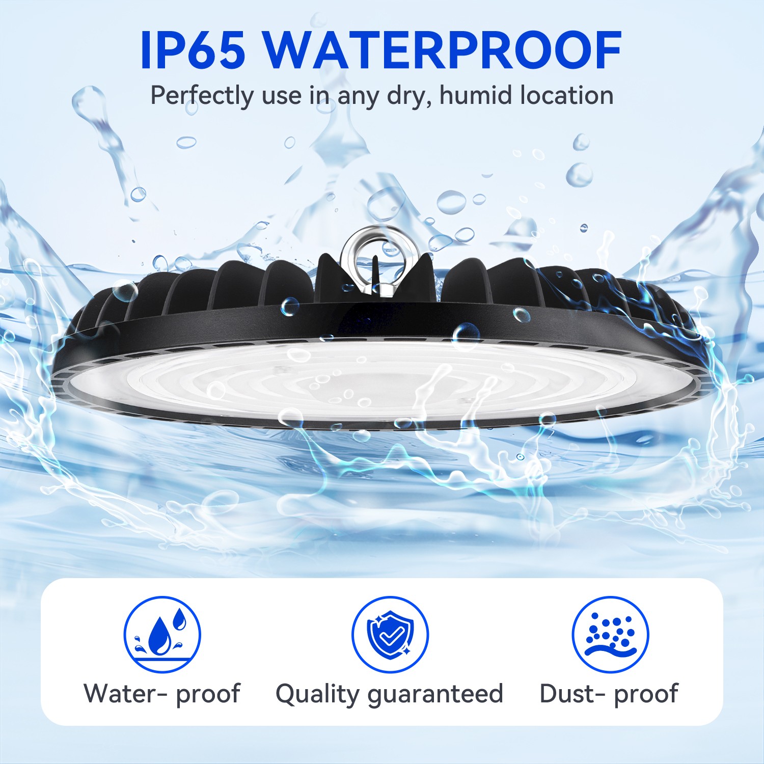 12Pcs 400W UFO LED High Bay Light Shop Lights Warehouse Commercial Shop Light