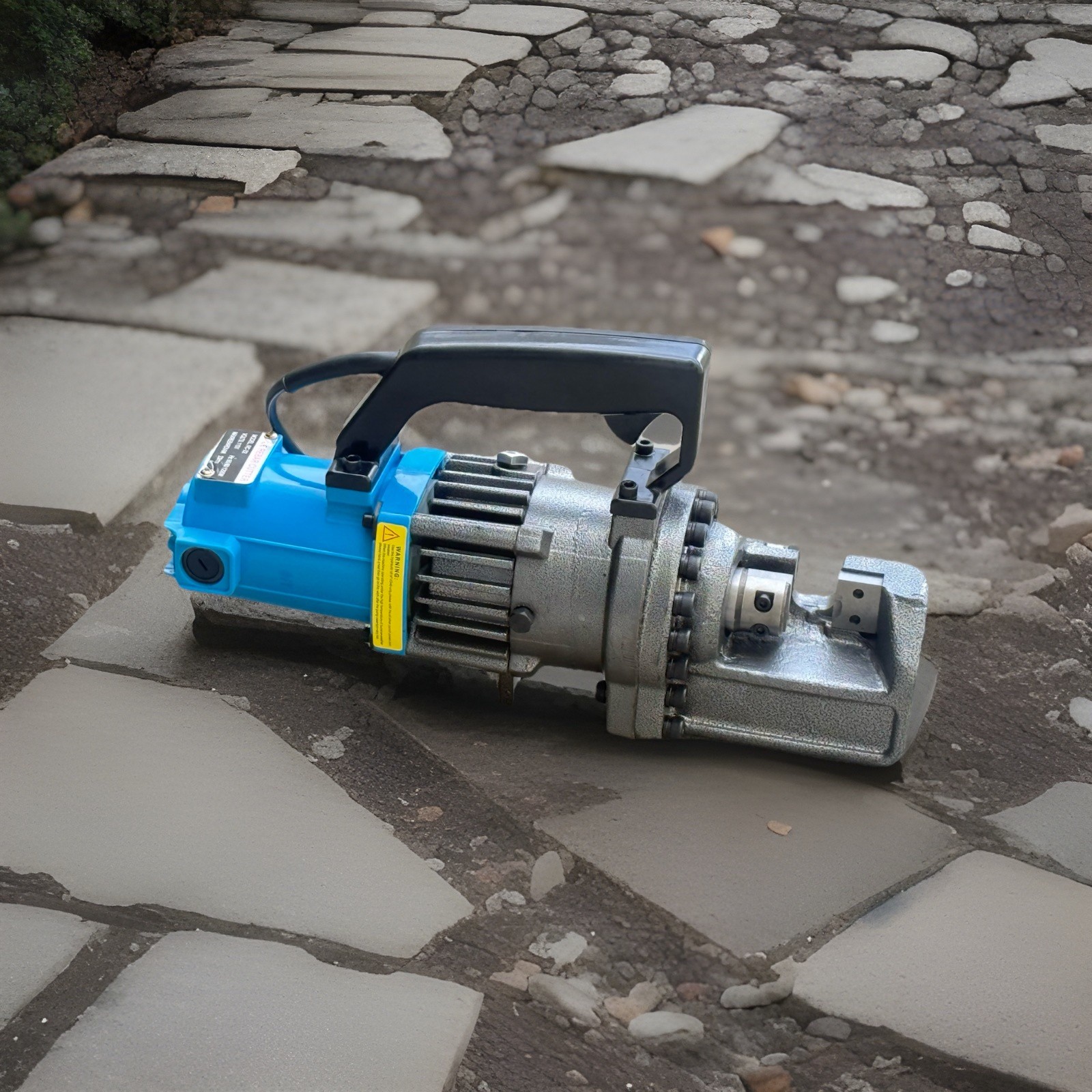 1200W Electric Hydraulic Rebar Cutter 22mm 7/8» Max Cutting Rod W/Xtra Blades