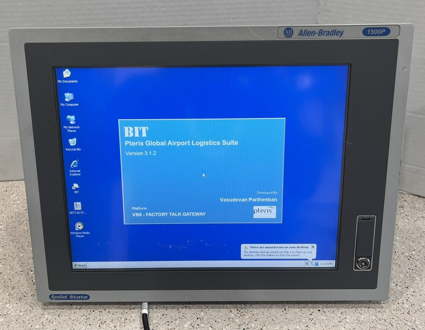US SELLER Allen Bradley 1500P 6181P-15TPXP Integrated Display #2 W/ SCRATCHES