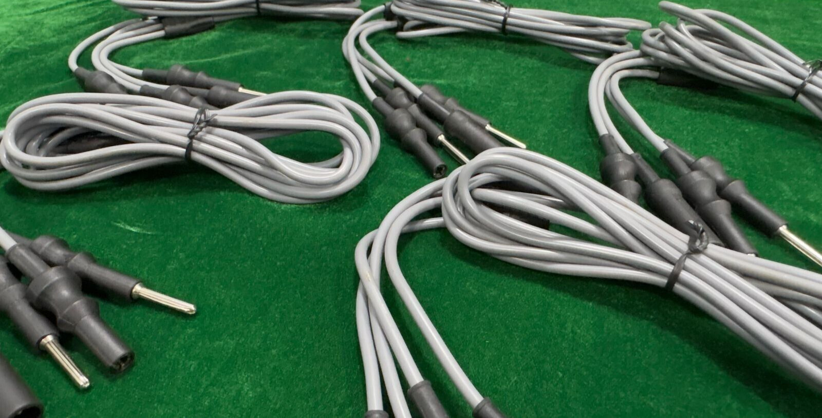 5pc Laparoscopic TURP Single Stem Bipolar Cable 4mmx300cm Reusable Instruments