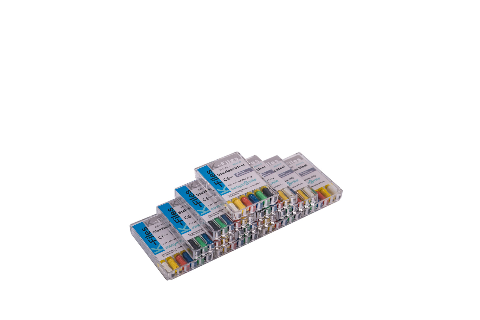 60pc Dental Endo Root Canal File K-files 25mm Stainless Steel #6#8#10 Hand Files
