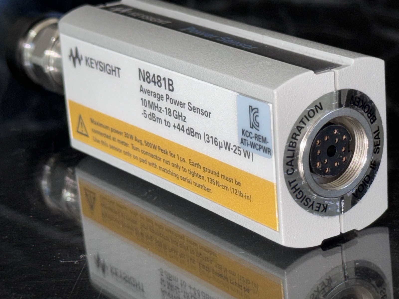 KEYSIGHT N8481B AVERAGE POWER SESNOR POWER SESNOR 10MHz-18GHz