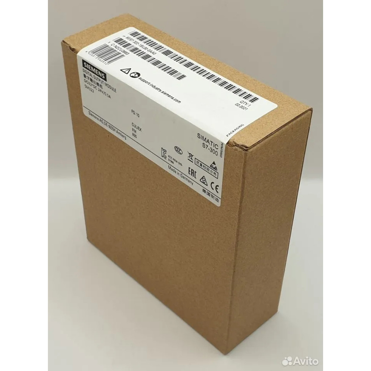 New Siemens 6ES7322-1BL00-0AA0 6ES7 322-1BL00-0AA0 SIMATIC S7-300 Output Module