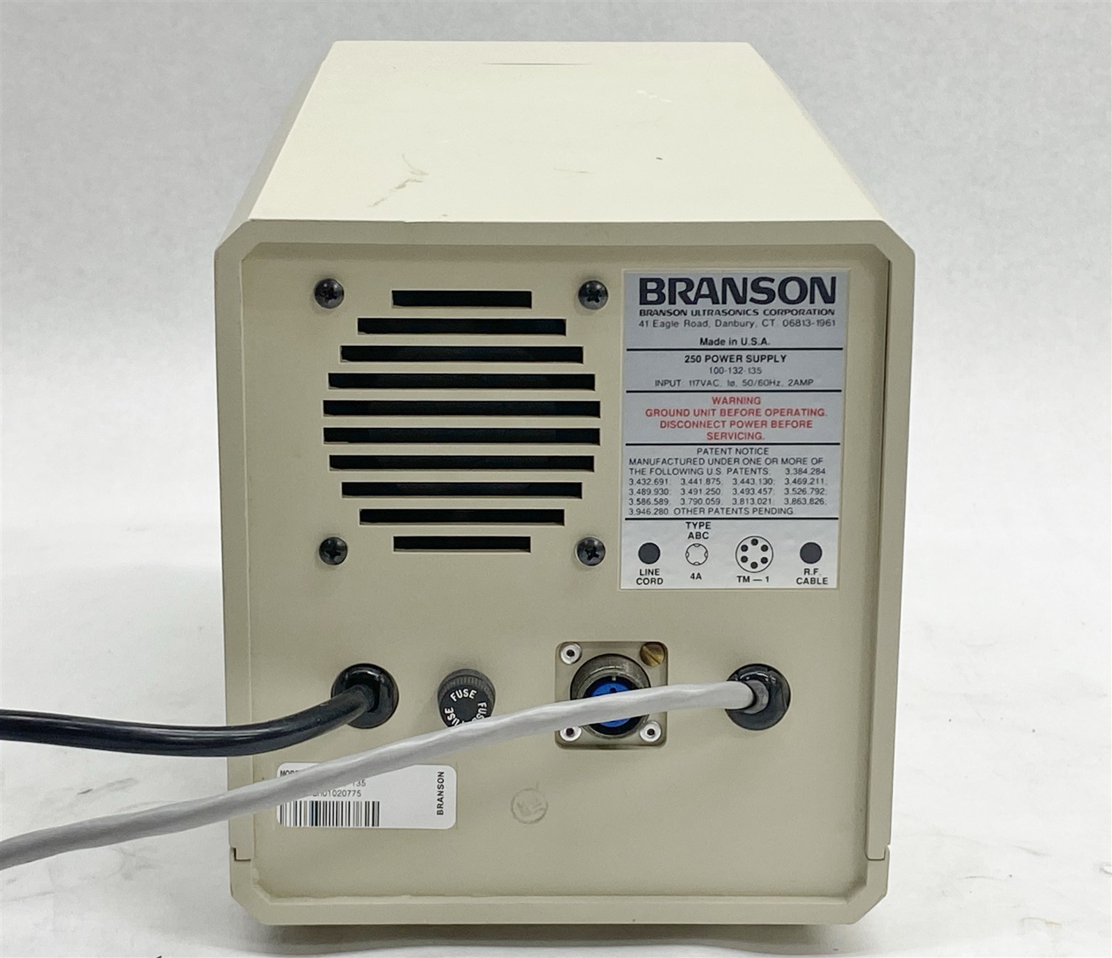 Branson Sonifier 250 Ultrasonic Cell Disruptor 100-132-135 w/102 Converter