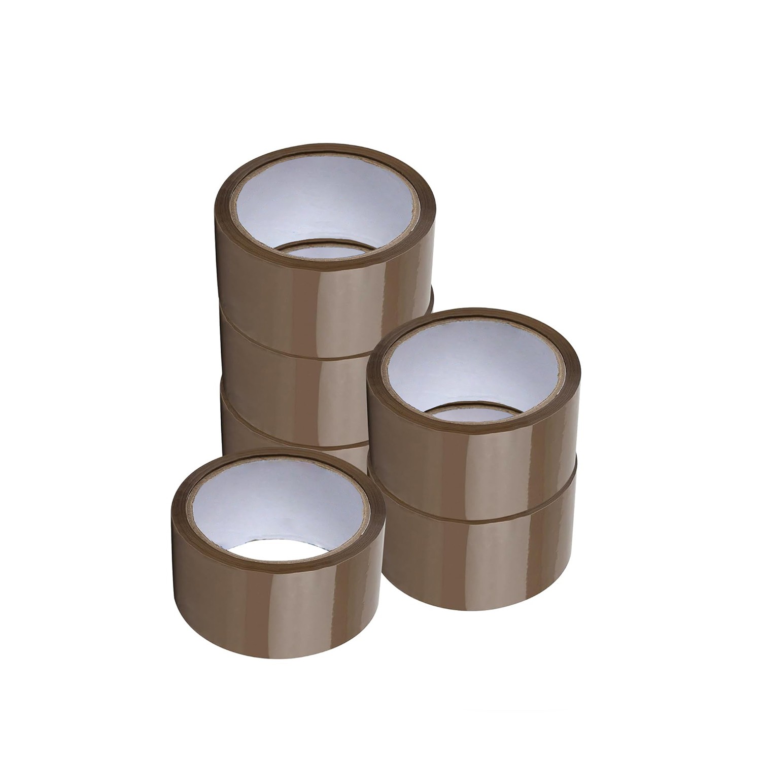 36 RLS 2″ x 110 Yards Brown Carton Sealing Packing Tape 1.75Mil Tan Packing Tape