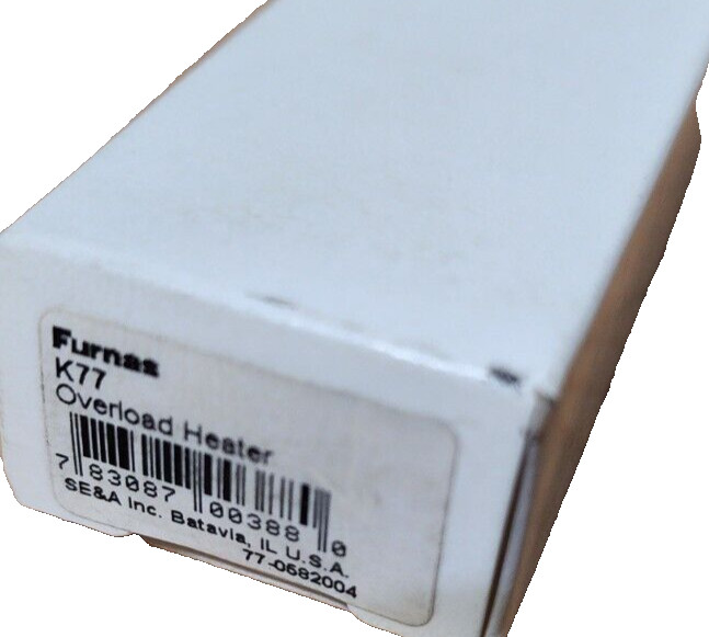 Genuine FURNAS K77 / K-77 Thermal Overload Heater 60.0 Amp OEM