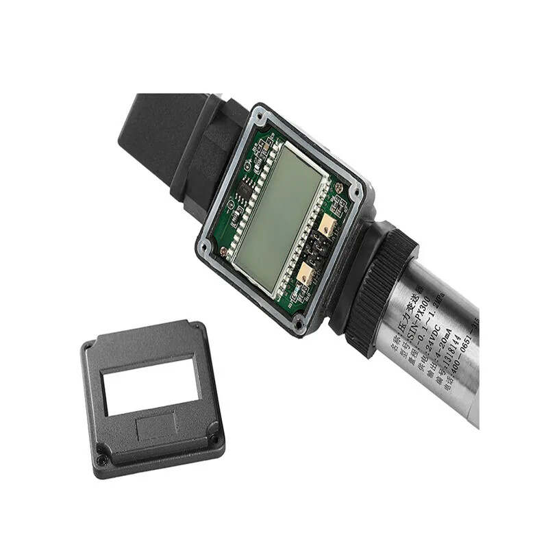 0.5%FS 1%FS Hessman Joint 24v Pressure Transmitter with Display, Perssure Sensor