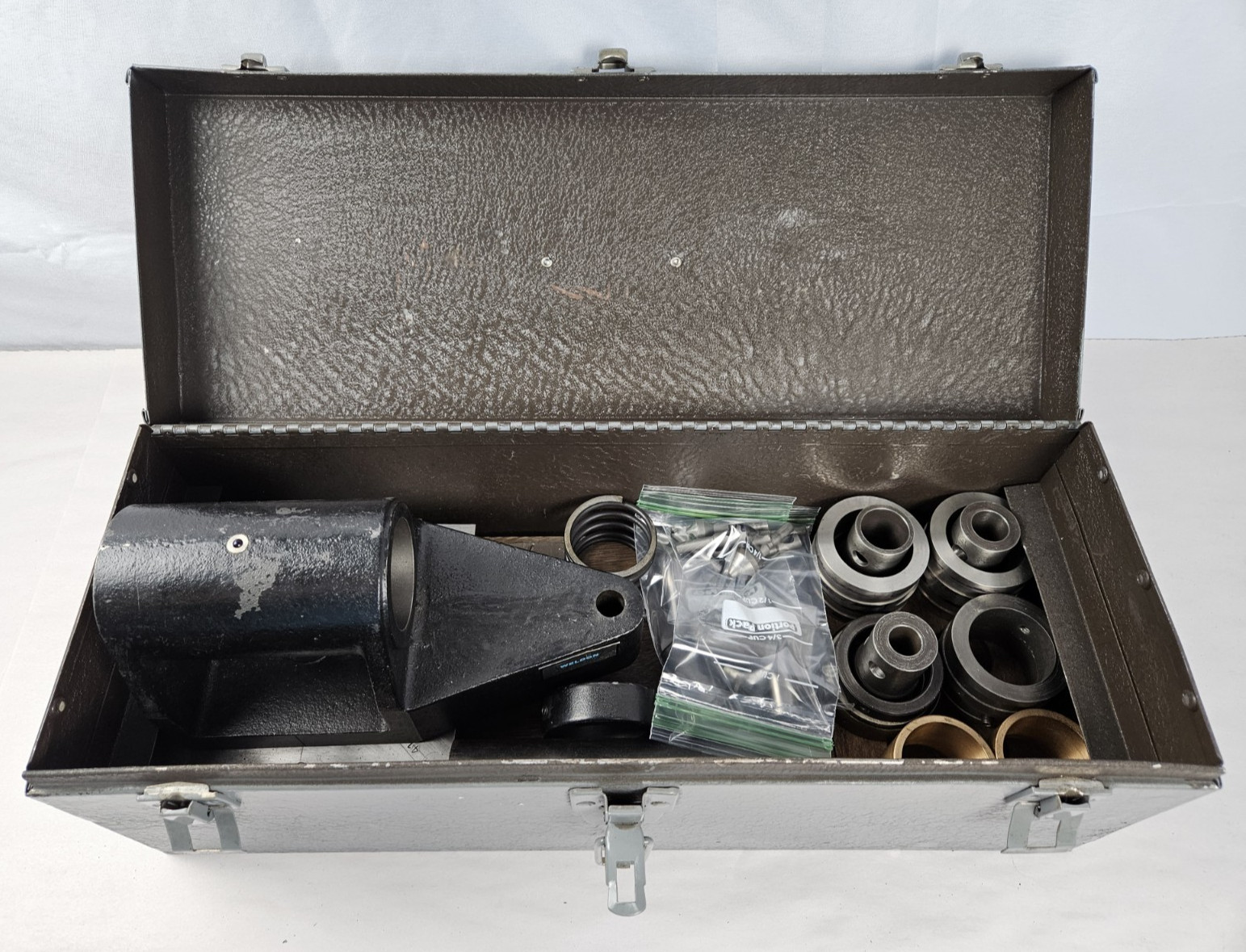 Weldon End Mill Sharpening Grinding Fixture with Case and Accessories Incomplete