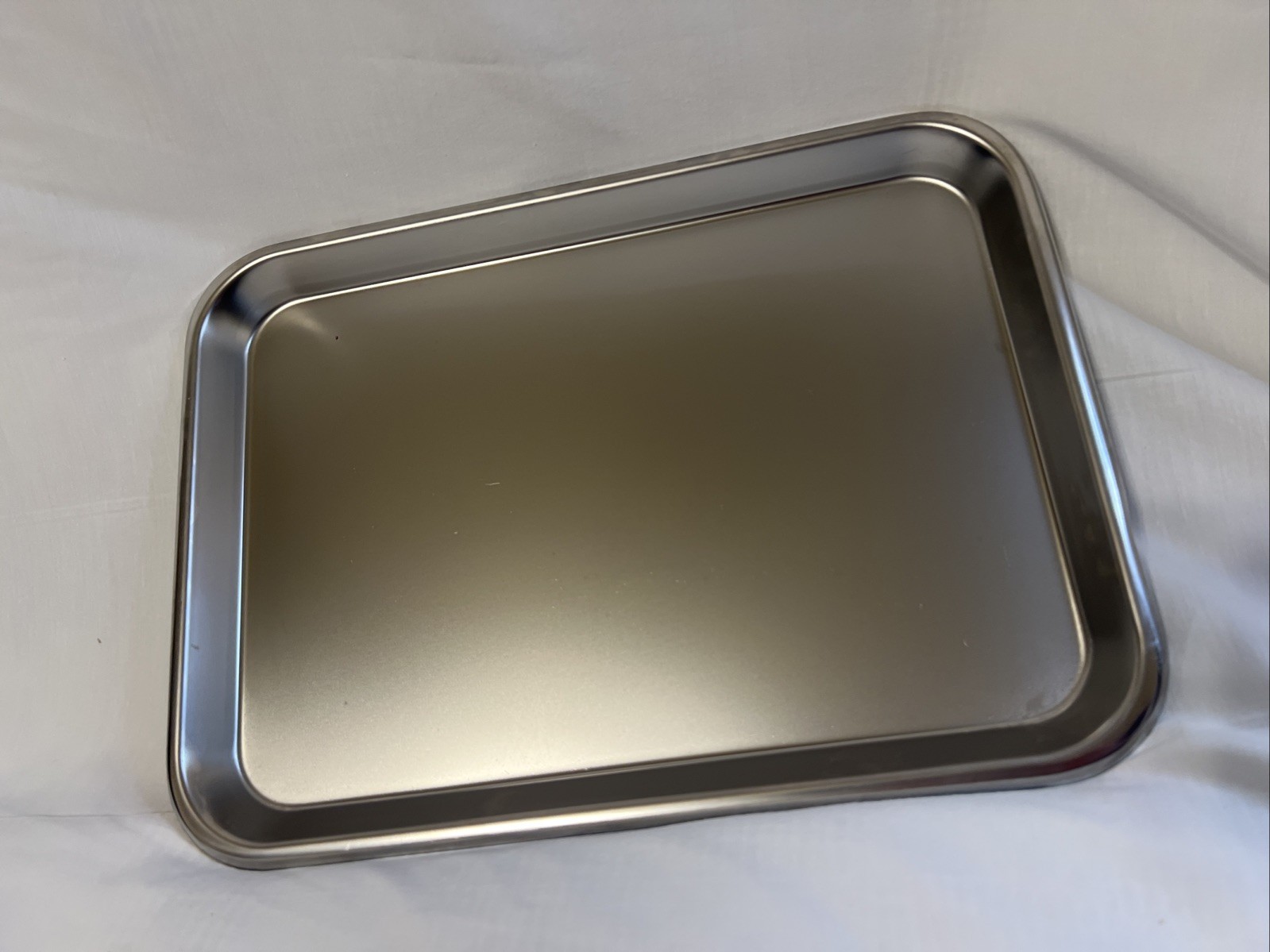 Grafco Stainless Steel Instrument Tray, Medium Size, Metal Surgical Mayo Tray fo