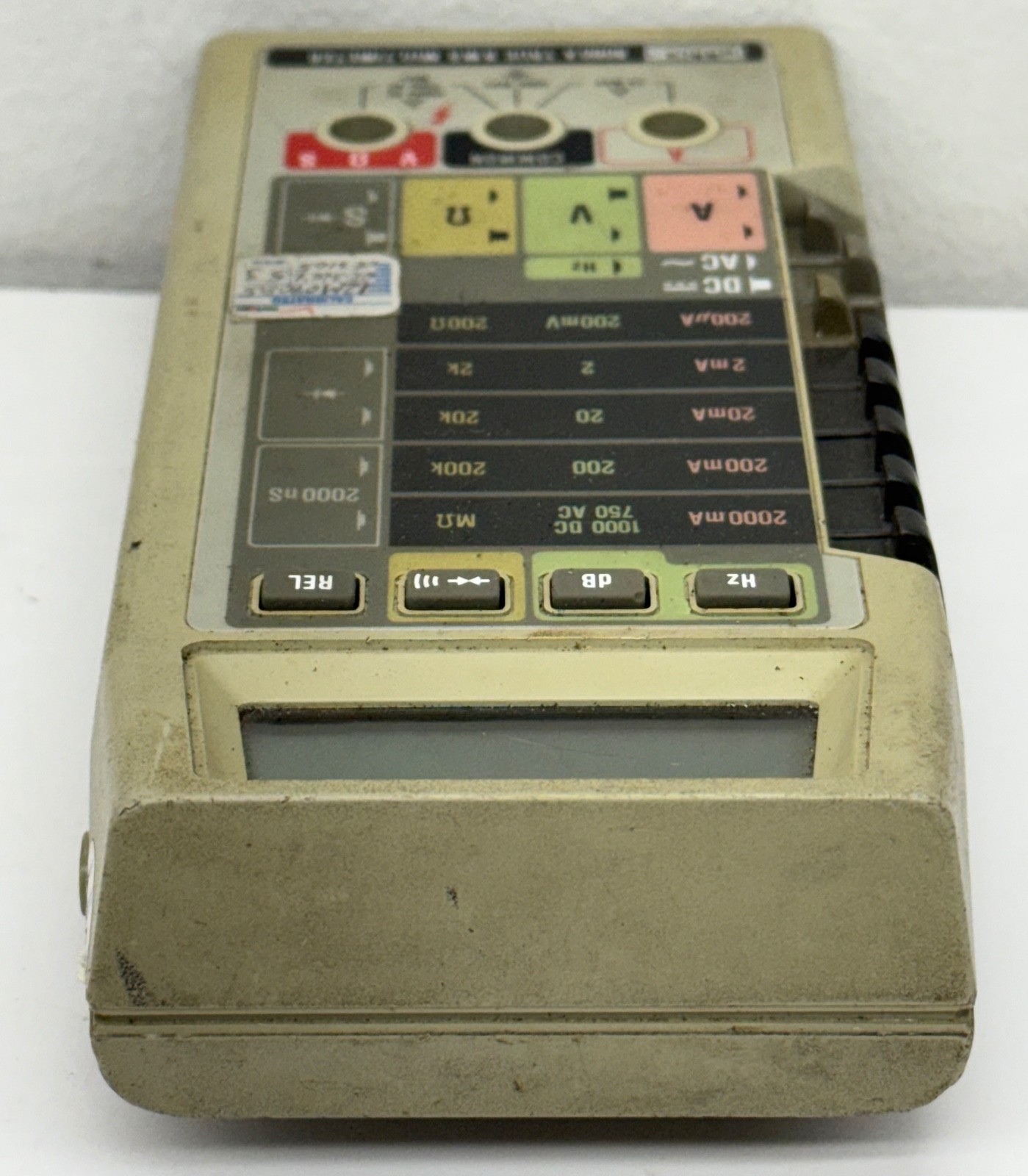 Vintage Fluke 8060A True RMS Digital Multimeter + Leads & Bag UNTESTED