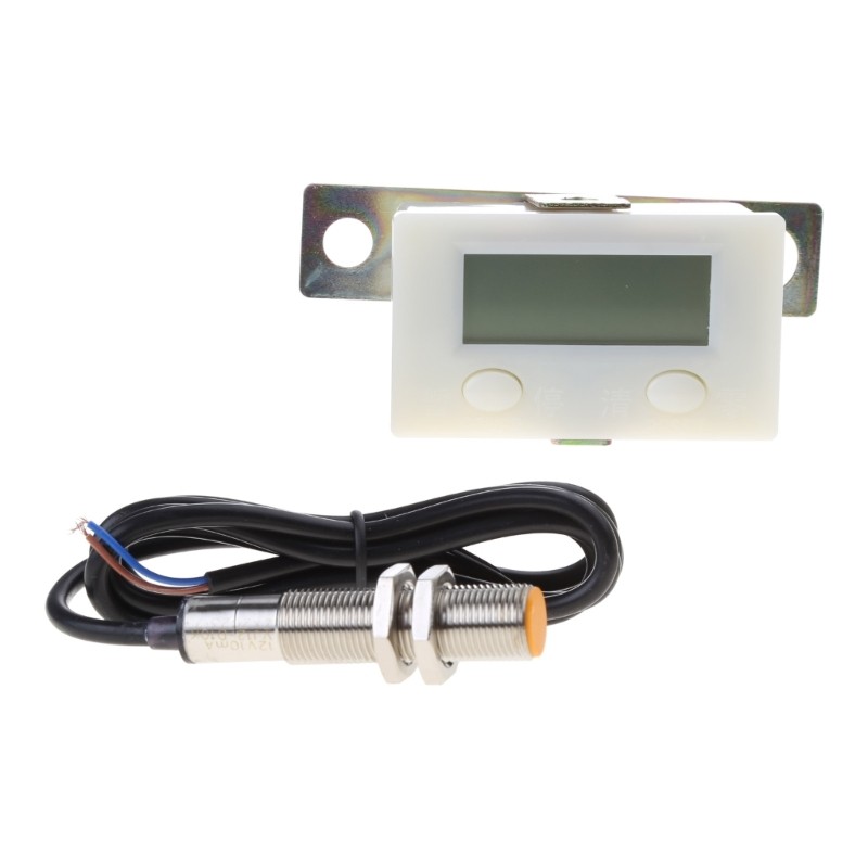Induction Counter, Metal Sensor with 5-Digits Large-Screen LCD Digital
