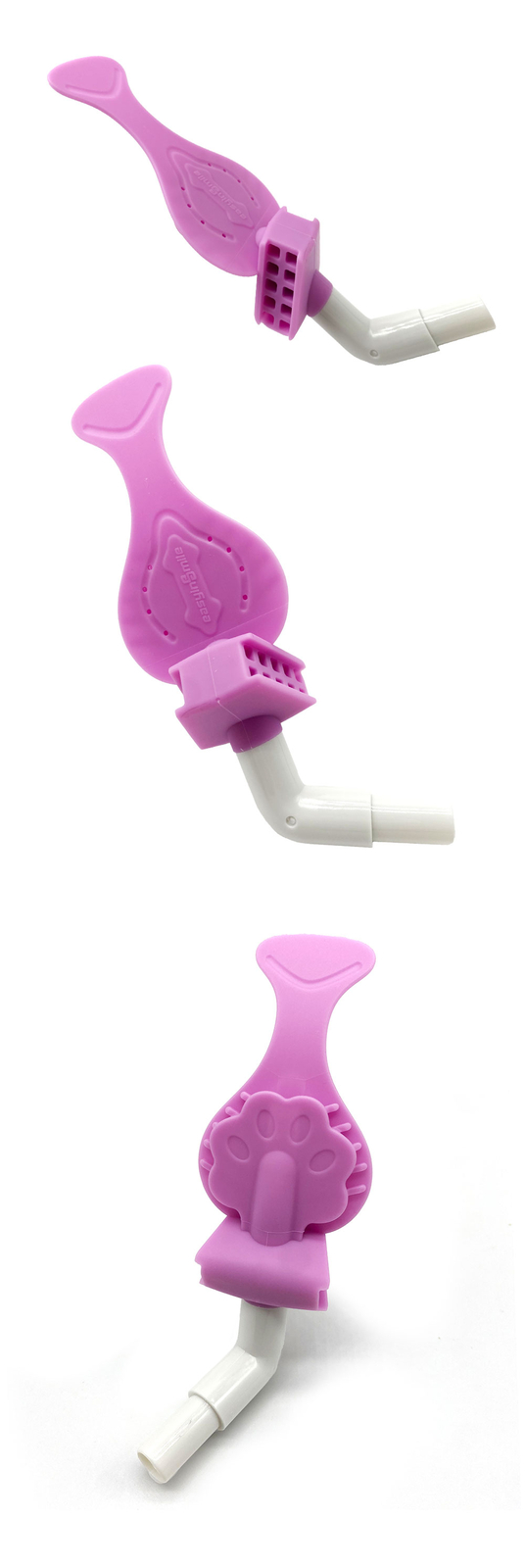 4Pcs Dental Saliva Suction Tube Sterilize Bite Block Isolation Mouth Dryshield