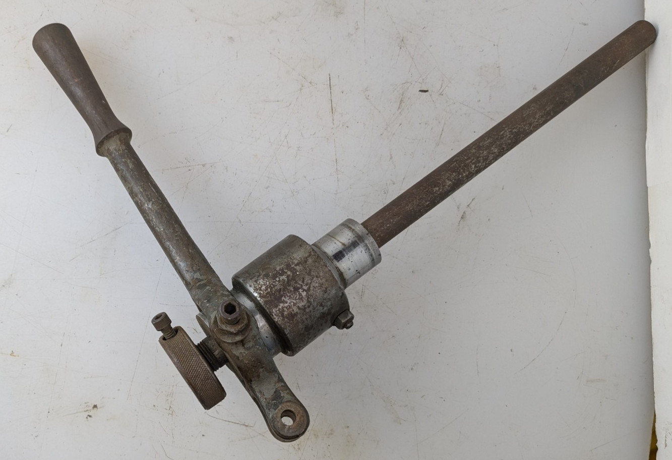 9″ inch South Bend Lathe Lever Style 3C Collet Closer. Incomplete for Parts