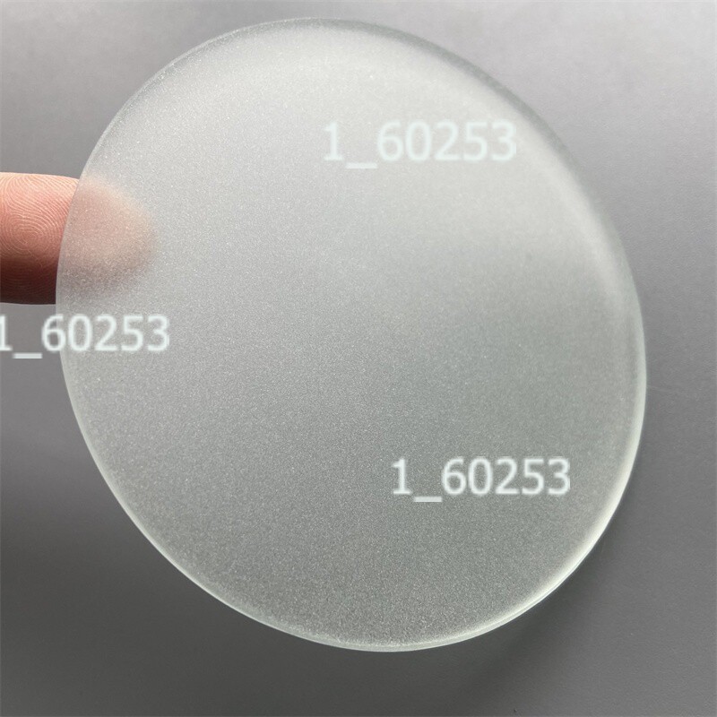 1PC 75mm/90mm/95mm/100m Stereo Microscope Specimen Stage Frosted Glass Plate