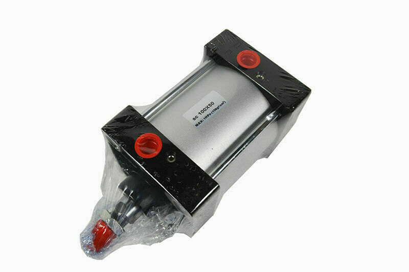 SC 100×50 Pneumatic Standard Cylinder 4” Bore 2” Stroke Single Rod Double Act