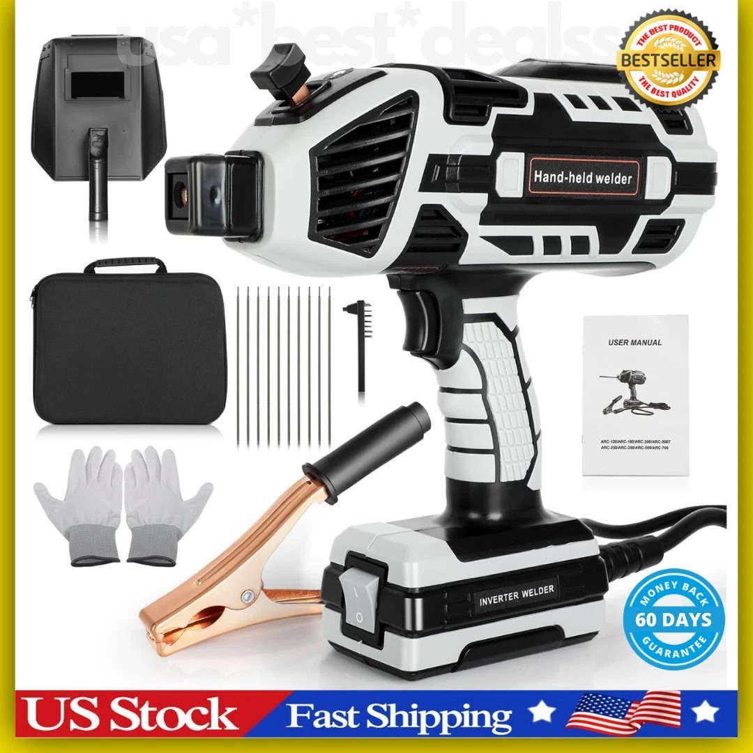 Saker Portable Electric Welding Machine,110V Portable Welder Handheld with IG…