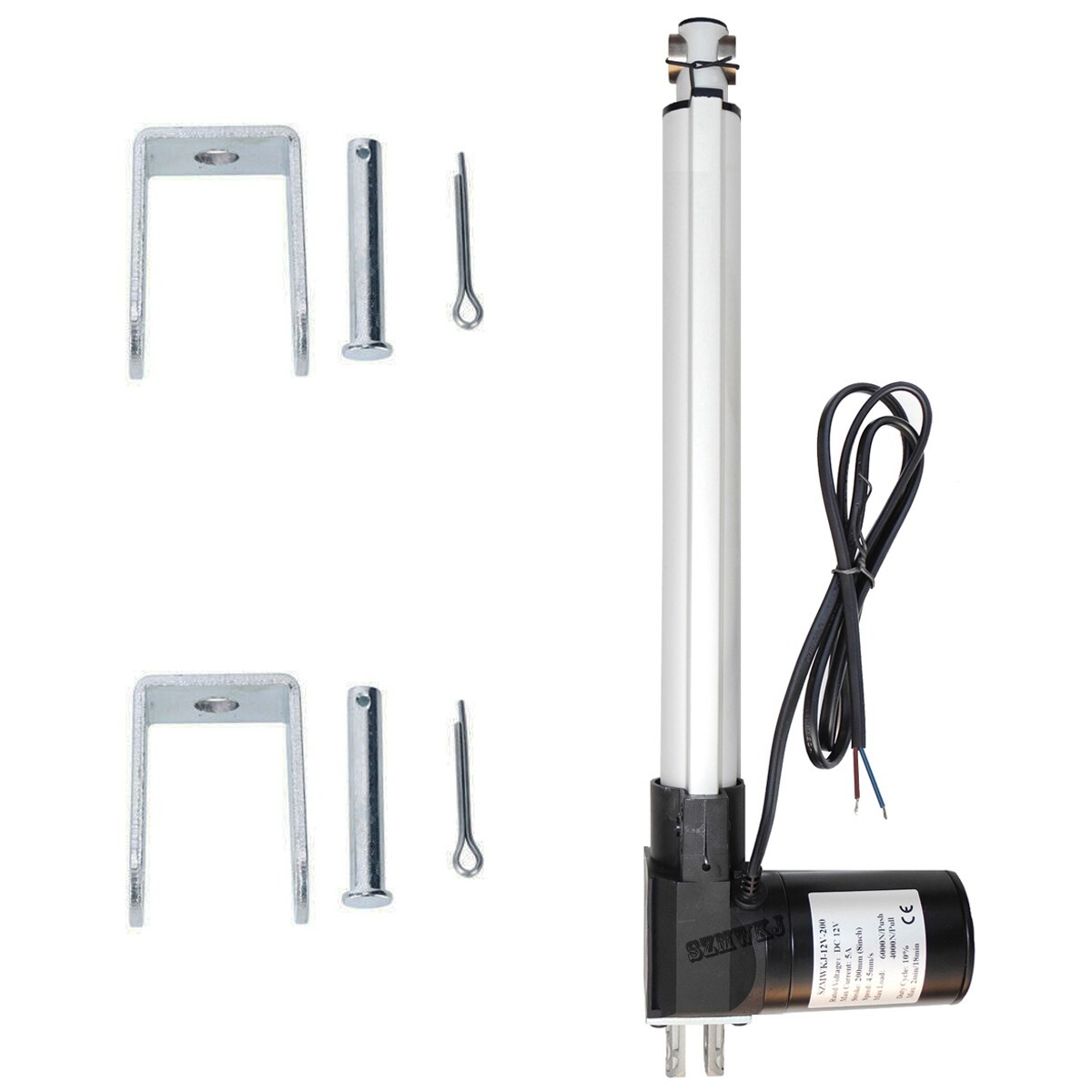 6000N 16″ Linear Actuator & Controller for Single Axis Solar Panel Tracker Track