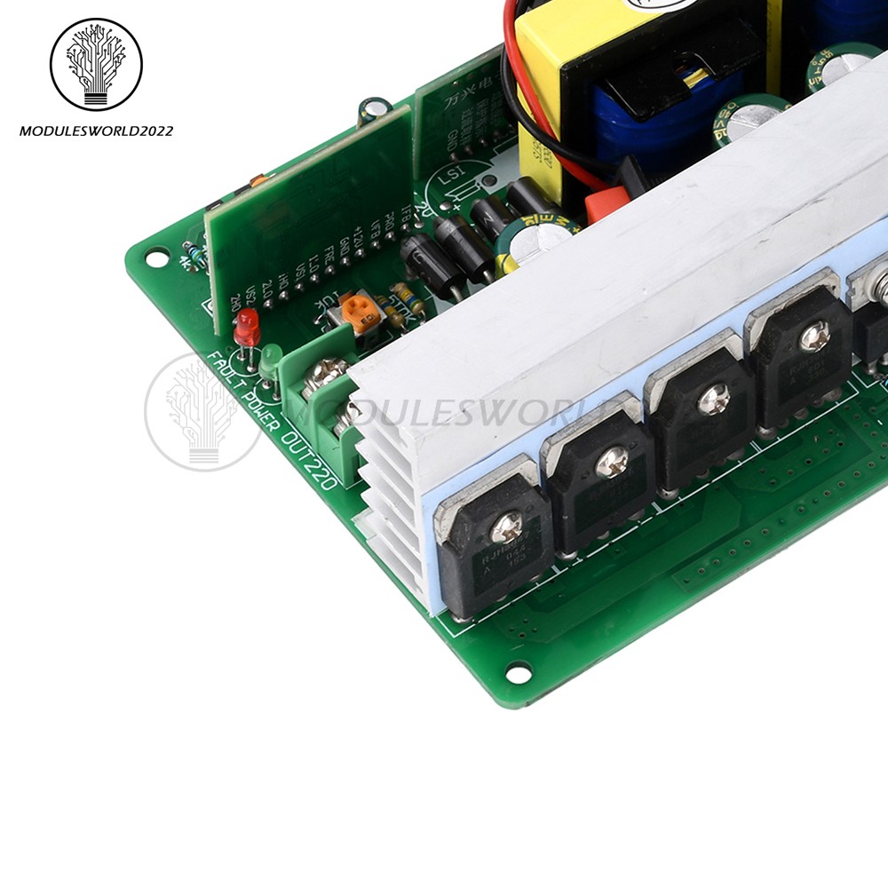 500W DC 12-14.5V to AC 220V Inverter Module DC-AC Step-Up Transformer Module