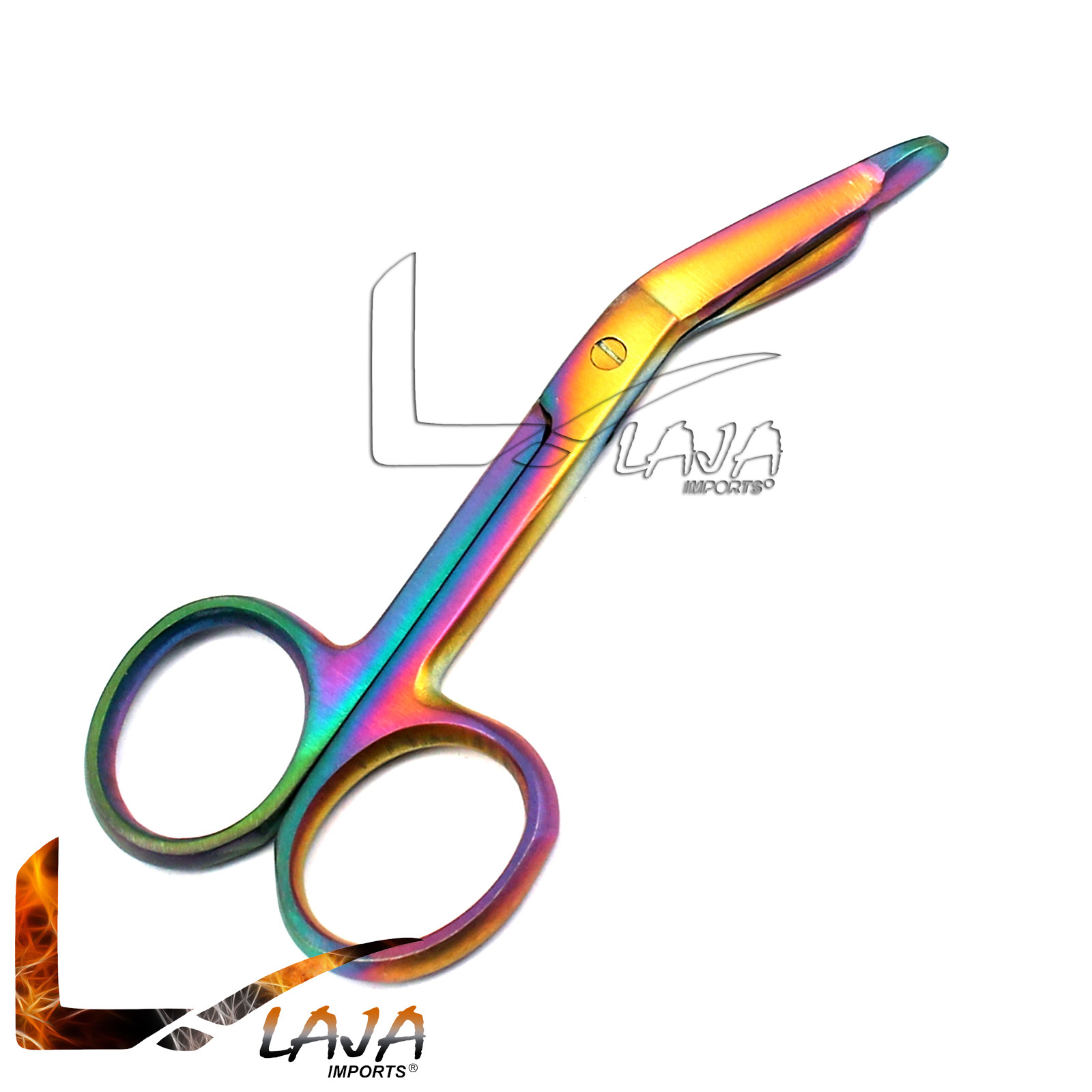3 Lister Bandage Scissors 3.5″ Surgical Medical Instruments Rainbow Multi Color
