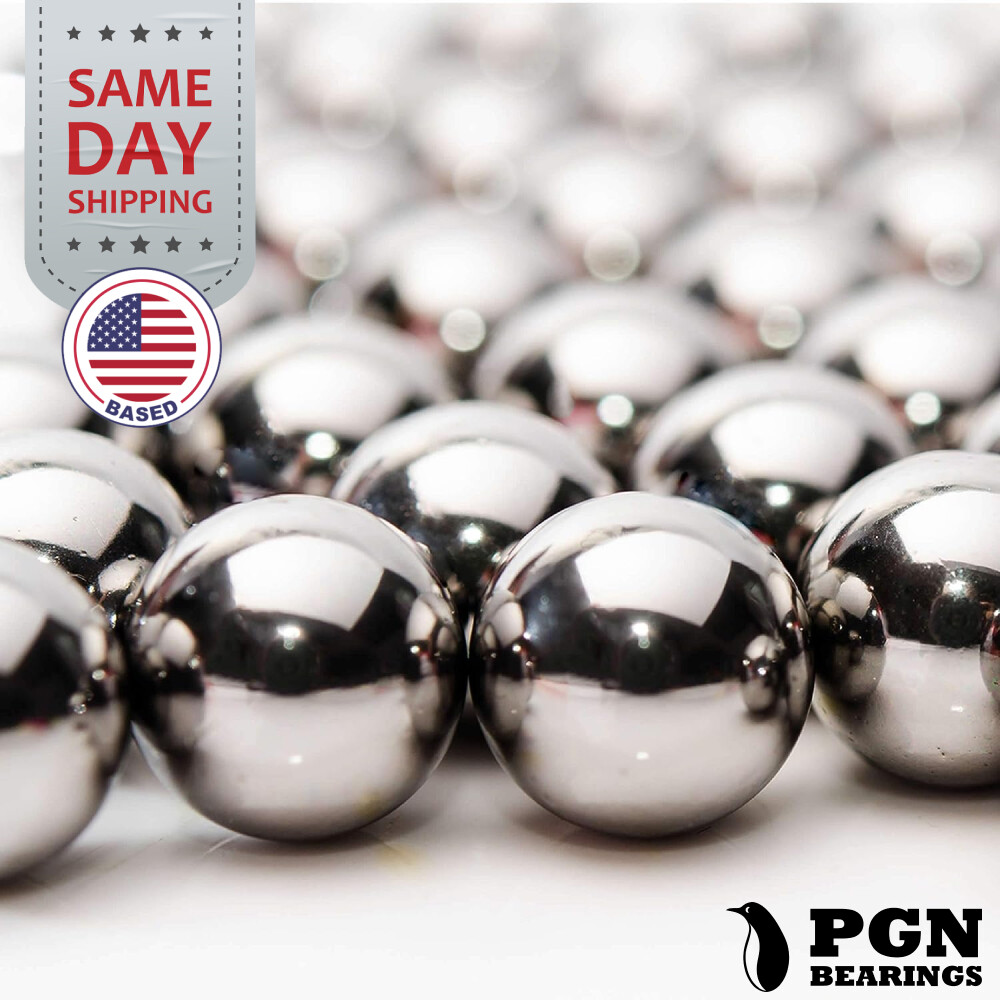 (5000) 1/4″ Inch Chrome Steel Bearing Balls (G25 Precision – AISI 52100)