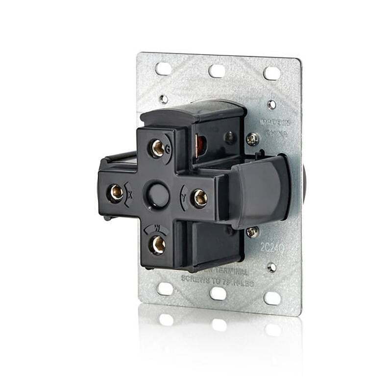 LEVITON 1450W EV Charging Receptacle/Outlet 50 Amp Heavy Duty Weather-Resistant