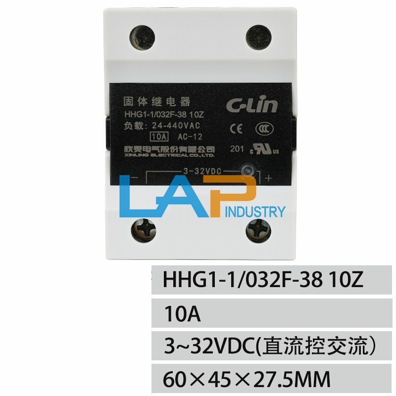 1PCS New For C-Lin Solid State Relay HHG1-1/032F-38 10/15/25/40/60/80/100/120Z