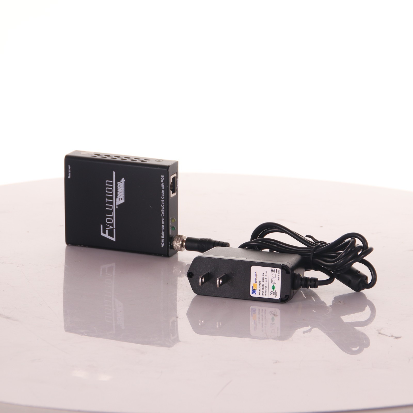 Vanco Evolution EVEX2006 HDMI Extender Receiver Over Cat5e/Cat6 POE w/ AC Adapte