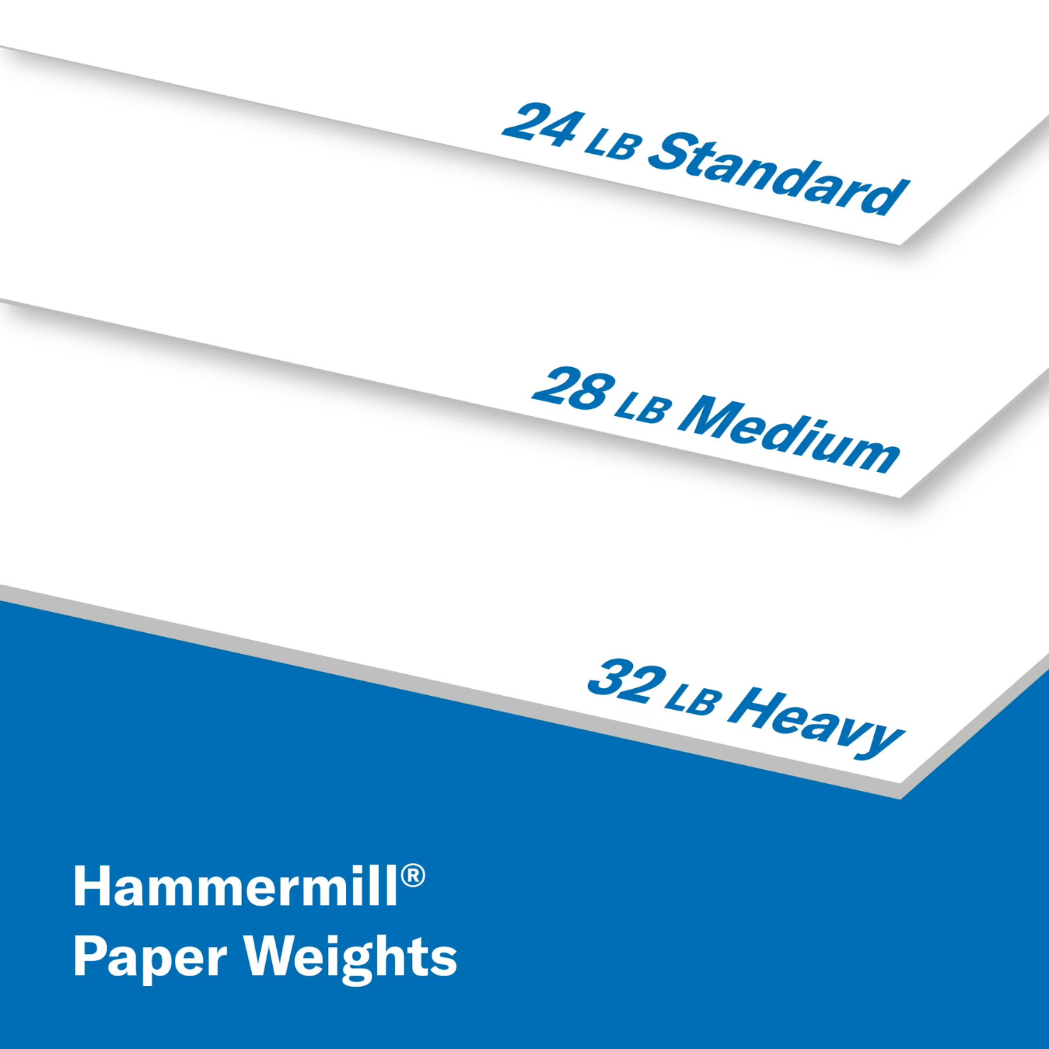 Hammermill Premium Printer Paper 24lb 8.5×11 White 500 Sheets 1 Ream, 3 Pack